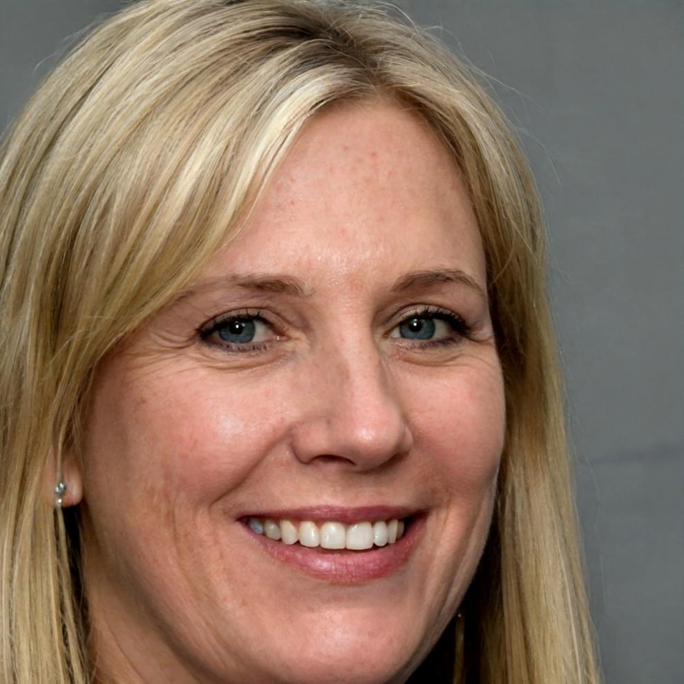 Professionelle Make-up-Artistin Linnea Theis bei der Arbeit